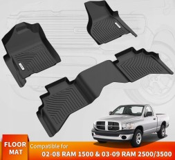 USA USA-BEYSHYNVFB КИЛИМКИ АВТОМОБІЛЬНІ QUAD CAB DODGE РАМ 1500 02-08