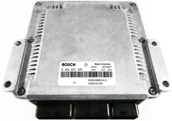 Renault OE ECU RENAULT MASTER 2.5 DCI 0281011105 HOM8200091432 VIRGIN Блок Управління Двигуном (ECU) RENAULT MASTER 2.5 DCI 0281011105 HOM8200091432 - ЧИСТИЙ/ДЕАКТИВОВАНИЙ