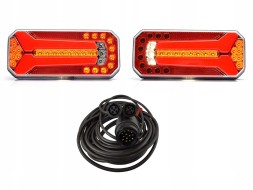 WAŚ ARIS 03_V1 Набір задніх світлодіодних ліхтарів W150 з кабелем 5 м 13PIN 12V-24V
