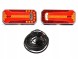 WAŚ ARIS 03_V1 Набір задніх світлодіодних ліхтарів W150 з кабелем 5 м 13PIN 12V-24V