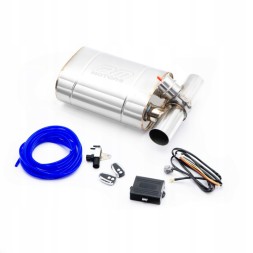 RM Motors PROM.EV02/76/500/P ЕЛІПТИЧНИЙ ГЛУШНИК З ВАКУУМНИМ КЛАПАНОМ EV02 500 MM 76 MM RM-MOTORS