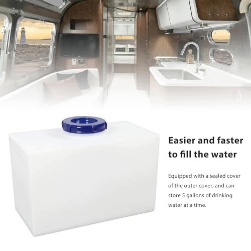 AD BRAKE B0DVCKBDP5 ЄМНІСТЬ ДЛЯ ВОДИ ДЛЯ КЕМПЕРА 5 ГАЛОНІВ LLDPE КОНТЕЙНЕР ДЛЯ КЕМПІНГУ