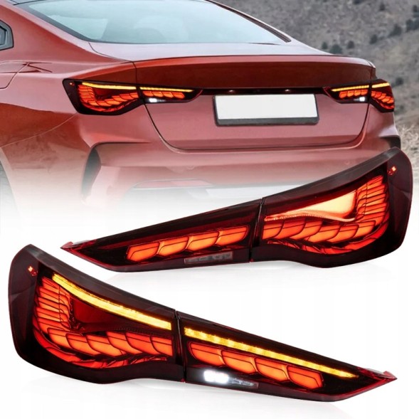 VLAND 20D3910E mhm Комплект задніх ліхтарів Vland Full Led Neon Oled Tuning Bmw 4 g22 g23 g26 g82 20-