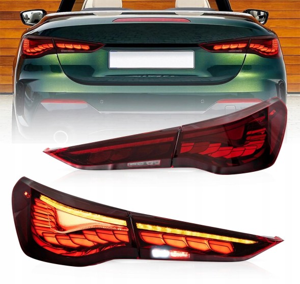 VLAND 20D3910E mhm Комплект задніх ліхтарів Vland Full Led Neon Oled Tuning Bmw 4 g22 g23 g26 g82 20-