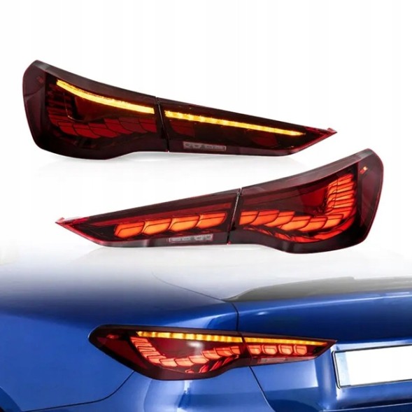 VLAND 20D3910E mhm Комплект задніх ліхтарів Vland Full Led Neon Oled Tuning Bmw 4 g22 g23 g26 g82 20-