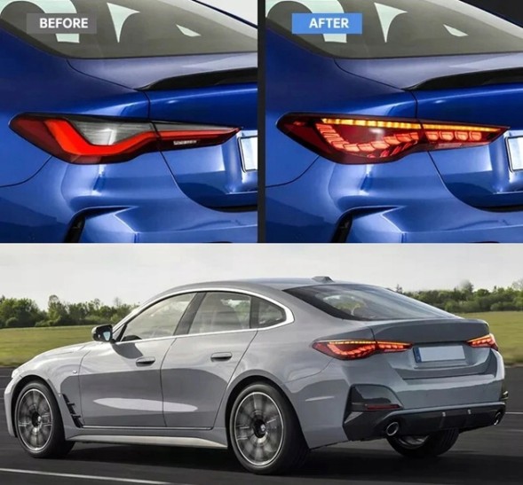 VLAND 20D3910E mhm Комплект задніх ліхтарів Vland Full Led Neon Oled Tuning Bmw 4 g22 g23 g26 g82 20-