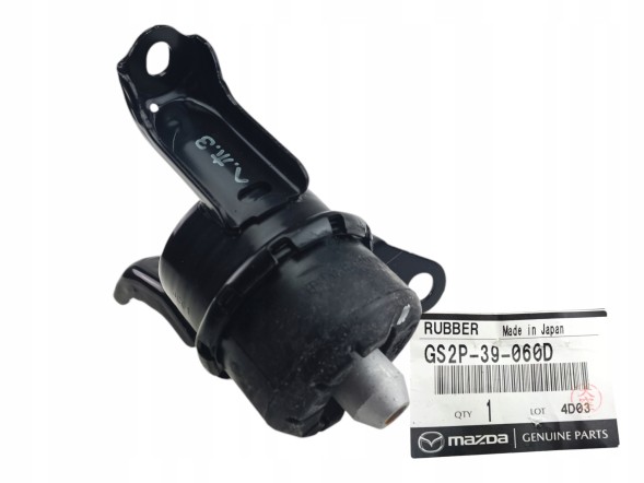 WB/GS2P-39-060D, GS2P39060D GS2P-39-060D, GS1D-39-060 GS1D39060 , GBT1-39-060 GBT1-39-060d, GBT139060 GBT1-39-060 MAZDA OE 6 GH 07 - 13 ПРАВА ПОДУШКА ДВИГУНА ОРИГІНАЛ