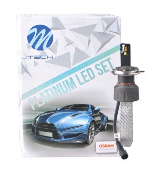M-Tech TULSO4 ЛАМПОЧКА LED LED, 2ШТ., H4, 36V, МАКС. 60W, КОЛІР СВІТЛА БІЛИЙ, МАКС.