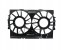 CHINA 4H0121003F 4H0121003M Корпус вентилятора радіатора audi a8 d4 4h0 3.0 tfsi