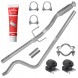 Ferroz FRZ-W3R15P9D0K4Y9T4 Вихлопна труба Citroen C2 03 - 12 1.4 HDI Hatchback