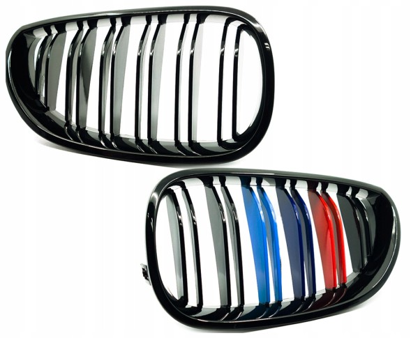 SHR Germany GRILL KRATKI NERKI BMW F10 M5 2010-2016 F11 2010-2016 F18 2010-2016 M-COLOR ГРИЛЬ РЕШІТКИ НИРКИ BMW F10 M5 2010-2016 F11 2010-2016 F18 2010-2016 М-КОЛІР