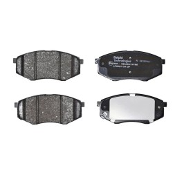 LP2227 DELPHI Комплект гальмівних колодок з 4 шт дисків