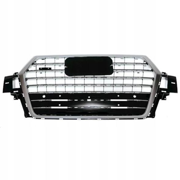 Китай AD631200-10 AUDI Q7 4M 15- РЕШІТКА РАДІАТОРА ГРИЛЬ ЧОРНИЙ ГЛЯНЕЦЬ 4M0853651F