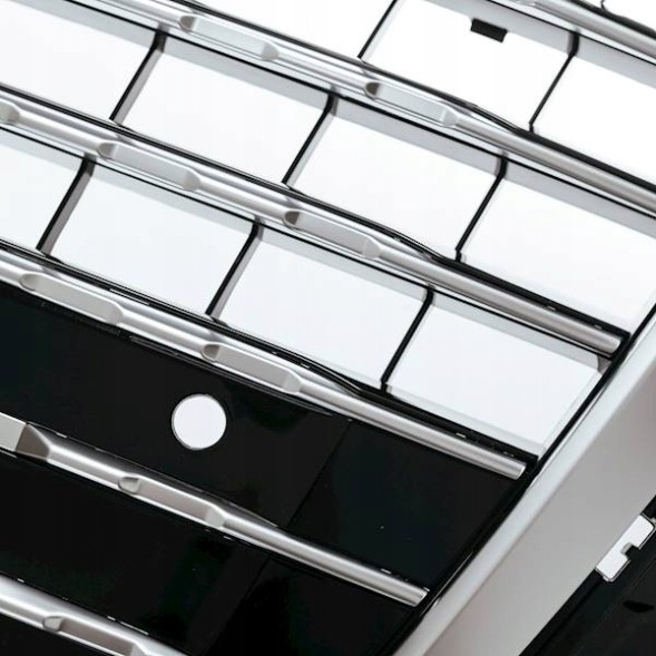 Китай AD631200-10 AUDI Q7 4M 15- РЕШІТКА РАДІАТОРА ГРИЛЬ ЧОРНИЙ ГЛЯНЕЦЬ 4M0853651F