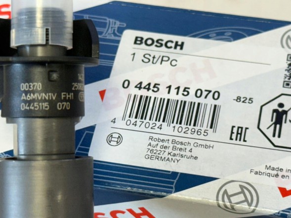 Bosch 0445115048, 55P4341F151353151A ФОРСУНКИ BMW E90 E91 E92 E93 E60 E61 E65 E66 3.0 D 0445115048 ГАРАНТІЯ