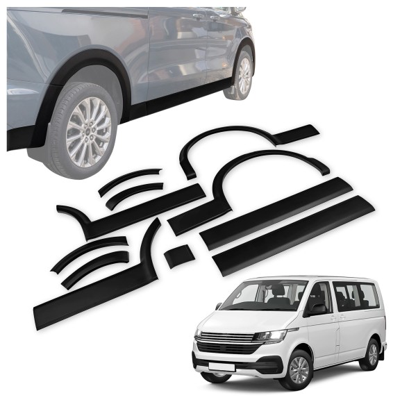 CHROMEMASTER OM-BC-0047-S81 Розширювачі колісних арок + накладки дверей для VW MULTIVAN T6.1 2019-2022 LONG