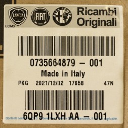 Fiat OE Накладка переднього лівого крила Fiat OE 735664879