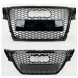 Pulse A4-RS101 Решітка радіатора Audi A4 B8 2008-2011 Чорний глянець Стиль RS4