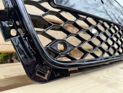 Pulse A4-RS101 Решітка радіатора Audi A4 B8 2008-2011 Чорний глянець Стиль RS4