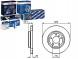 Bosch 80090902 BOS Bos0 986 478 012 диски гальмівні 2шт bmw передній