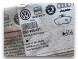 Audi OE S449 AUDI КОМПЛЕКТ ГАЛЬМІВНИХ КОЛОДОК ПЕРЕДНІХ 8N0698151 !J