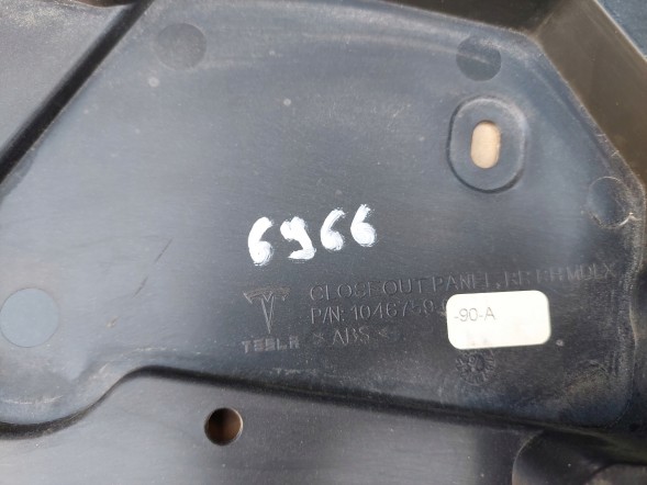 1046759-00-A GTECH6966 TESLA MODEL X FALCON DOOR КЛАПКА ПАНЕЛЬ ЗАДНІХ ДВЕРЕЙ 1046759-00-A