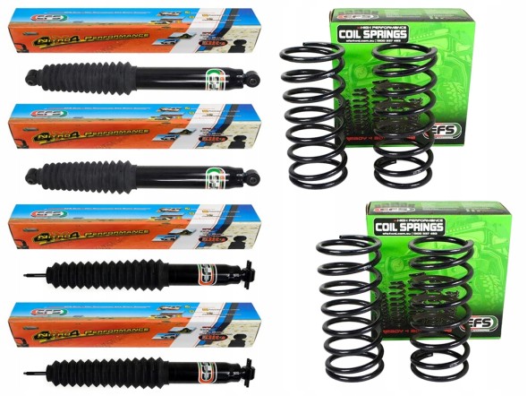 EFS 4WD GRAND CHEROKEE ZG ZJ 40MM 45/100KG ELITE SPR KPL КОМПЛЕКТ ПІДВІСИ LIFT +40 MM JEEP GRAND CHEROKEE ZJ EFS ELITE 45/100 KG