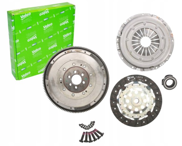 Valeo 837124 Комплект зчеплення для toyota avensis 2.0d-4d (1999-2007) з двома масами (dmf)
