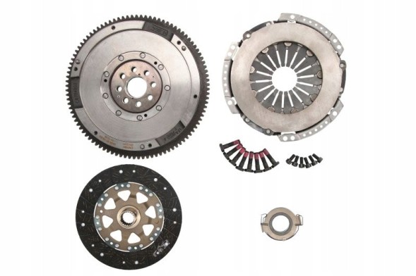 Valeo 837124 Комплект зчеплення для toyota avensis 2.0d-4d (1999-2007) з двома масами (dmf)