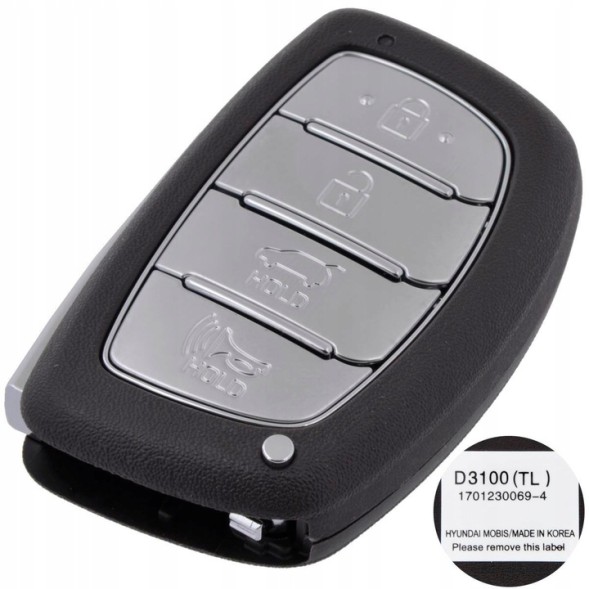 Motokey ELE461 ПУЛЬТ КЛЮЧА З ЕЛЕКТРОНІКОЙ HYUNDAI TUSCON 2015+