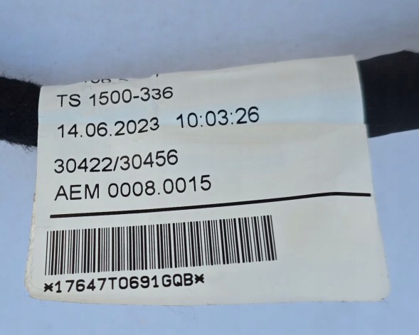 Volkswagen OE VW T7 MULTIVAN ДРІТ ЛІВИХ ЗСУВНИХ ДВЕРЕЙ 7T0971691GQ 7T0843175A