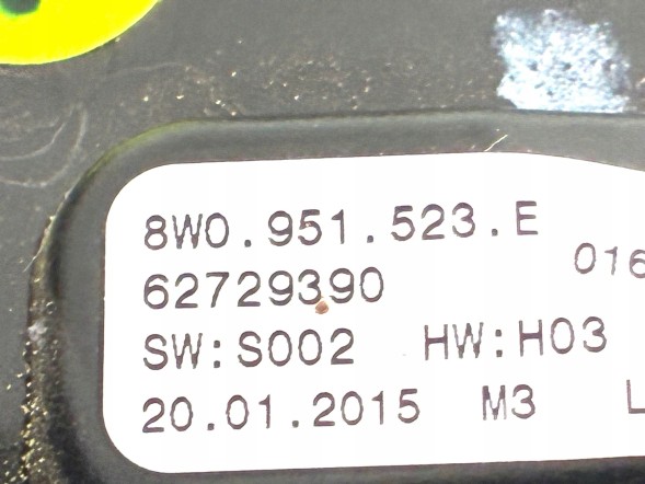 Audi OE 8W0951523E...XX AUDI A4 A5 8W B9 2015-> КЕРМО КНОПКИ УПРАВЛІННЯ 8W0419091G
