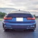 Китай Dyfuzor Dokładka BMW G20 G21 M340i Дифузор для BMW G20 G21 чорний глянець з накладками M340i