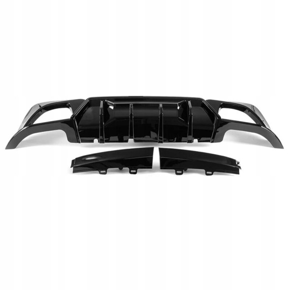 Китай Dyfuzor Dokładka BMW G20 G21 M340i Дифузор для BMW G20 G21 чорний глянець з накладками M340i