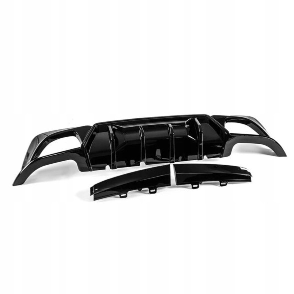 Китай Dyfuzor Dokładka BMW G20 G21 M340i Дифузор для BMW G20 G21 чорний глянець з накладками M340i