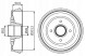 Bosch 0 986 477 206 0986477206 Барабан гальмівний з підшипником clio 2