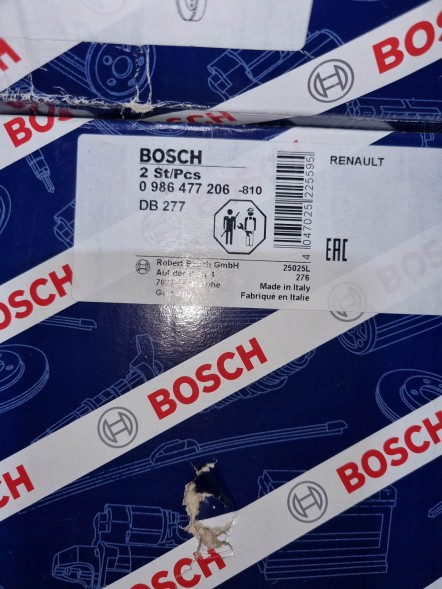 Bosch 0 986 477 206 0986477206 Барабан гальмівний з підшипником clio 2