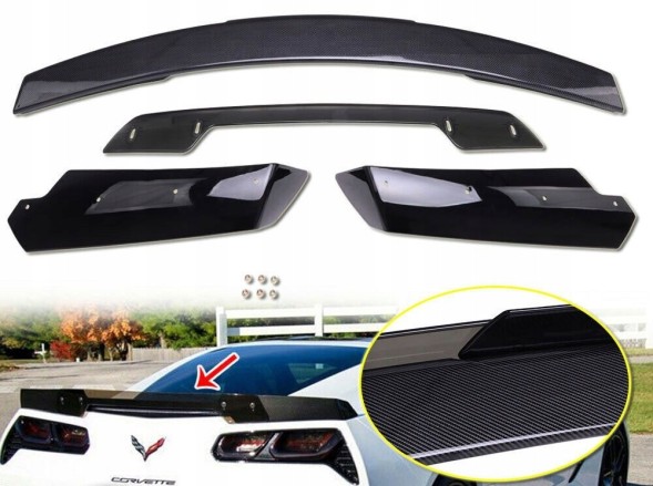 Китай USA-EW-C263V01 CHEVROLET CORVETTE C7 14-19 СПОЙЛЕР ПЛЕТЕНИЙ