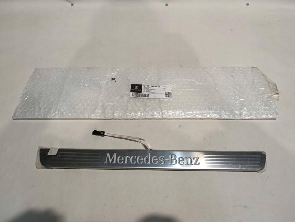 Mercedes-Benz OE A1776809905 MERCEDES ПЛАНКА ПОРОГОВА НАКЛАДКА LED MERCEDES A-КЛАС W177 A1776809905
