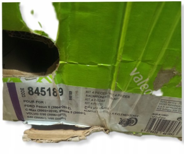 Valeo 845189 Зчеплення ford focus 1,6tdci 03- 845189