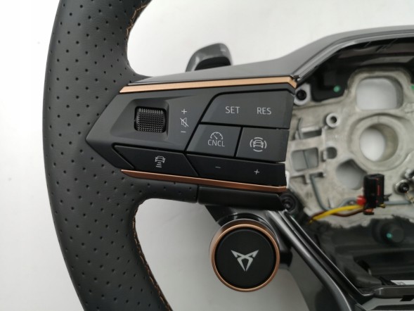 Cupra OE 5FF419091C, DWP542899OE Спортивне мультифункціональне кермо зі шкіри для Cupra Leon IV 5FF419091C