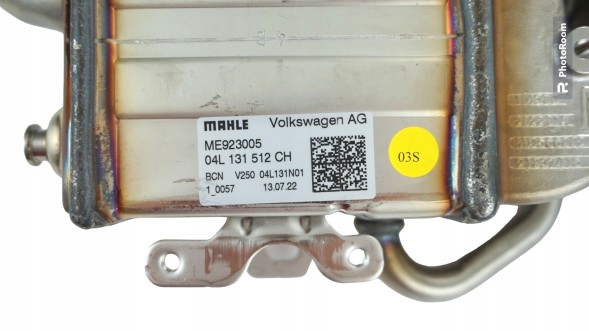 Mahle 04L131512CH Клапан EGR Mahle Diesel для легкових та комерційних автомобілів