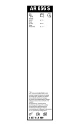 3397014210 BOSCH К т склоочисника AEROTWIN 650 360 мм