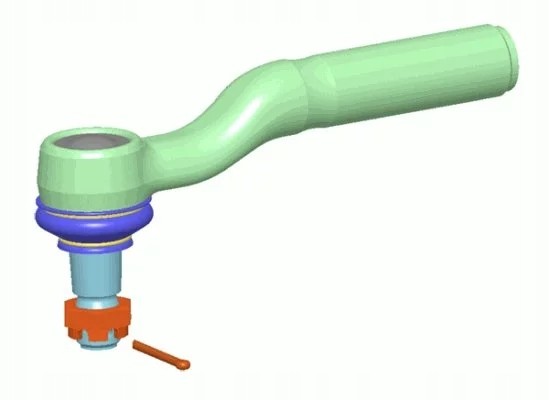 Lemforder 37326 01 Наконечник рульової тяги lmi37326