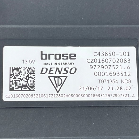 Denso Повітродувка 972907521A Porsche Panamera