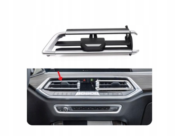 Xenius 64119458531-L1 Решітка припливна Ліва Фронтальна Хромована 9458531 Для BMW X5 G05 X6 G06 X7 G07