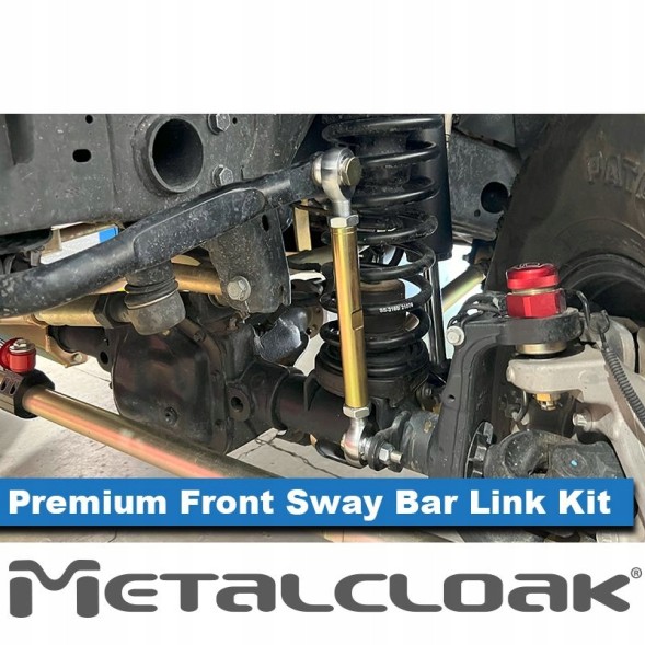 Китай 7422 Кріплення стабілізатора Фронт Преміум Metalcloak 2,5-4,5" ліфт Jeep Wrangler