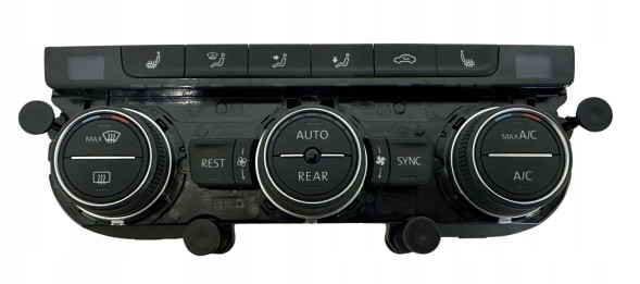 Volkswagen OE 7C0907044BS 7C0 907 044 BS Панель кондиціонування повітря VW 7C0907044BS