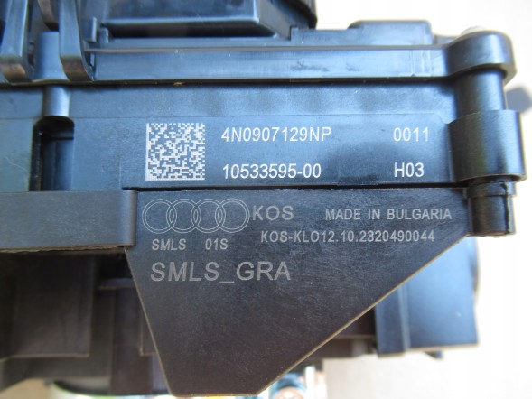 Audi OE AUDI A8 D5 A6 C8 PRZEŁĄCZNIK ZESPOLONY TAŚMA 4N0907129NP НОВИЙ