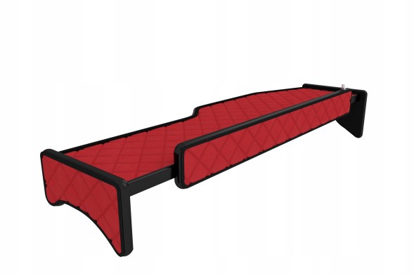 F-CORE FT55 RED Полиця для приладової панелі TIR DAF LF 01.13- Довга світлодіодна панель 24В